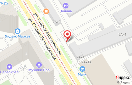 ДСП в Екатеринбурге на карте
