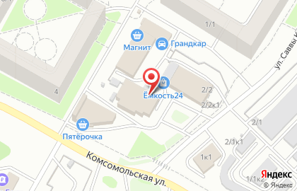 Магазин Кулинария в Кировском районе на карте