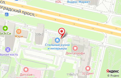 Мебельный салон Стильные кухни на Волгоградском проспекте на карте