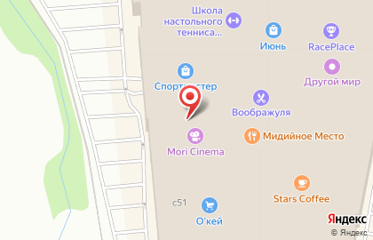 Призовой тир в Москве на карте