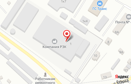 Компания Газ-сервис на улице 8 Марта на карте