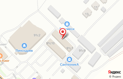 Строительный магазин СтройБазар на карте