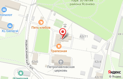 Центр автостекла Bitstop на Новоясеневском проспекте на карте