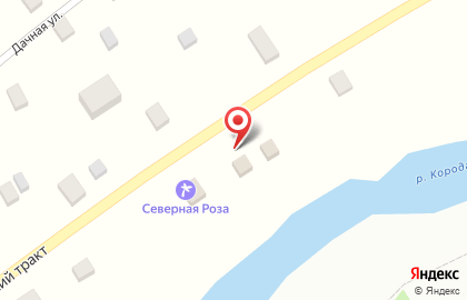 Северная роза на карте