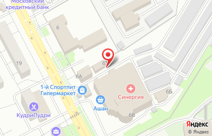 Страховой дом ВСК на Революционном проспекте в Подольске на карте