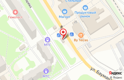 Салон связи Связной на улице Пономарёва на карте
