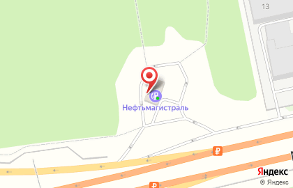 АЗС Нефтьмагистраль на карте