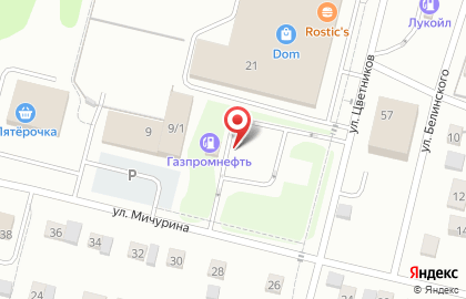 Кафе-магазин [Stop] Express на улице Цветников на карте