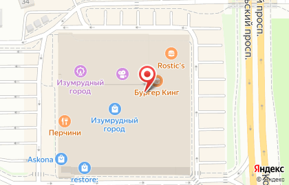Ресторан быстрого питания KFC на Комсомольском проспекте, 13Б на карте