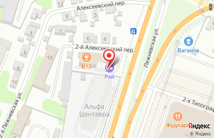 Гостиница РАЙ в Иваново на карте