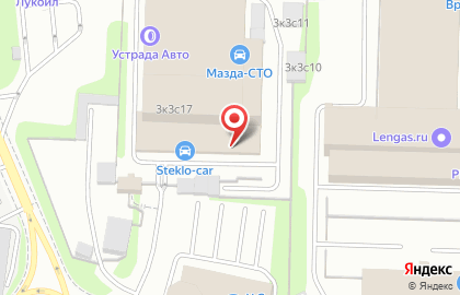Центр по продаже и установке автостекол AutoGlassWorld на улице Василия Петушкова на карте