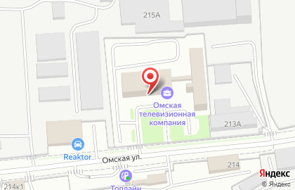 Омская телевизионная компания, ООО на карте