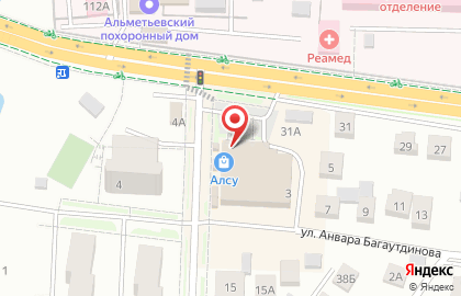 Магазин Театр цветов в Альметьевске на карте