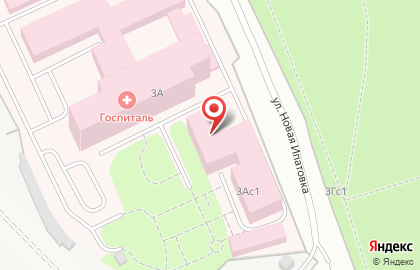 Клинический госпиталь ГУВД г. Москвы на карте