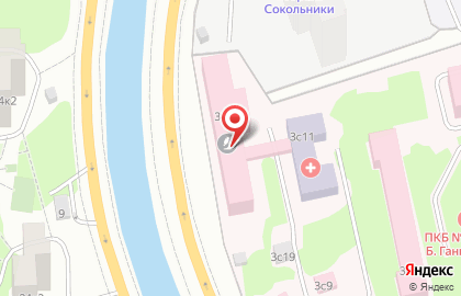 МНИИП, Московский НИИ психиатрии на карте