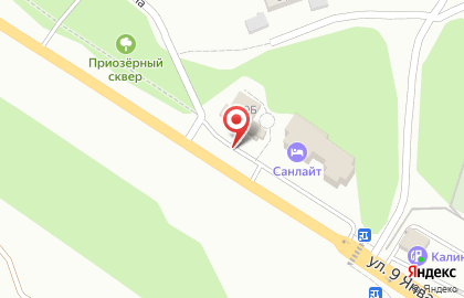 Киоск фастфудной продукции в Советском районе на карте