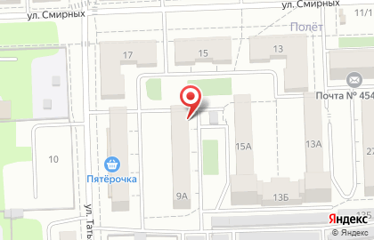 Проектно-экологическая компания Сатурн на улице Татьяничевой на карте