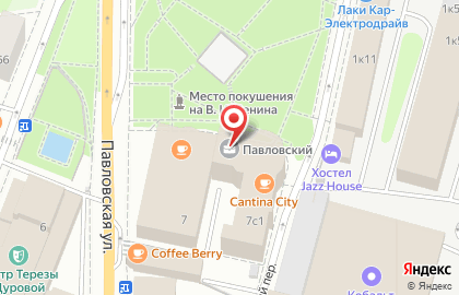 Банкомат СберБанк на Павловской улице, 7 стр 1 на карте