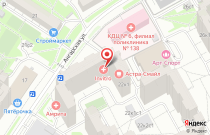 Мини-маркет Обжорка на карте