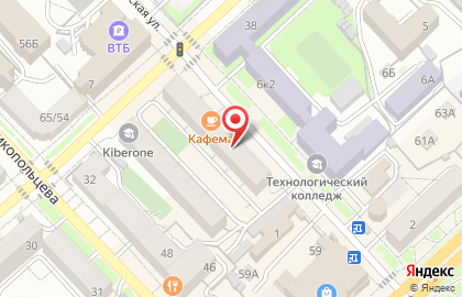 Сеть парикмахерских магазинов Moscow на карте