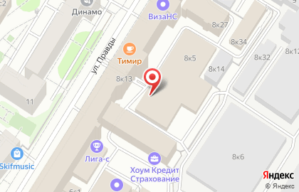 Автостоянка в Москве на карте