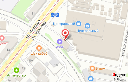 Хозяйственный магазин в Нижнем Новгороде на карте