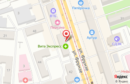 Служба доставки цветов ТриБукета в Екатеринбурге на карте