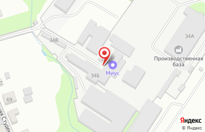 Миус на карте
