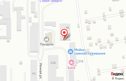 Банный комплекс на Речной на Речной улице на карте