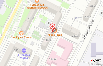 Иннокентьевская Слобода, ОАО Жилстройкорпорация на улице Баумана на карте