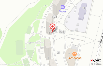 Участковый пункт полиции район Люблино в Ставропольском проезде на карте