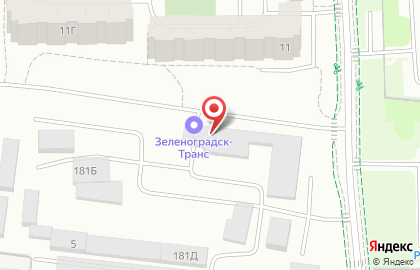 Транспортное предприятие Зеленоградск-Транс на карте