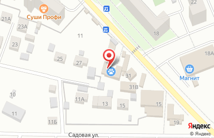 Швейная мастерская на Центральной улице на карте