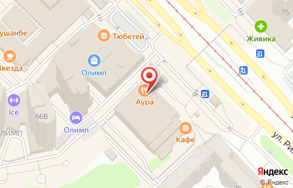 Магазин товаров для табакокурения Star на улице Рихарда Зорге на карте