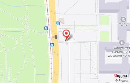 Автостоянка в Хабаровске на карте