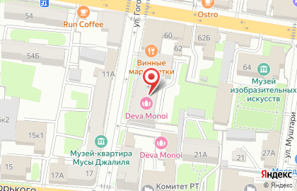 Hub на карте