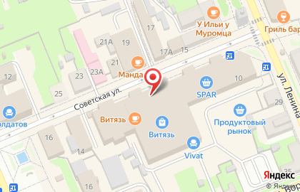 Арт-хобби на Советской улице на карте