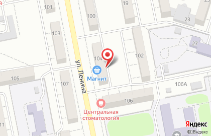 Магазин Хороший на улице Ленина на карте