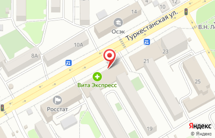 Магазин Славянка в Оренбурге на карте