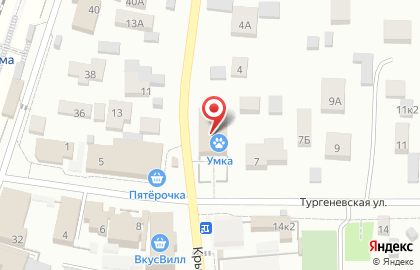 Пушкинская библиотека в Москве на карте