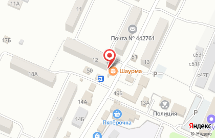 Киоск и магазин на Фабричной улице на карте