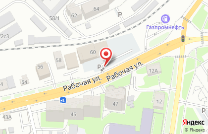 Автостоянка в Томске на карте