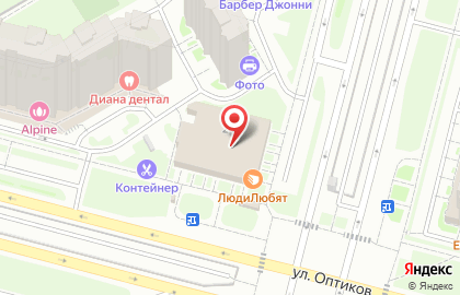 Питер Оптика на карте