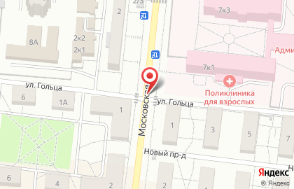 Городская похоронная служба на Московской улице во Фрязино на карте