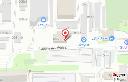 Евродеталь на карте