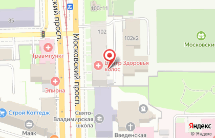 Производственно-торговая компания Петербургский портрет на карте
