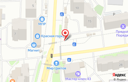Магазин кондитерских изделий на ул. Кольцова, 15/3 на карте
