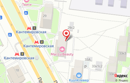 Глобэкс Банк ЗАО Бизнес-центр Пролетарский Проспект, 31 на карте