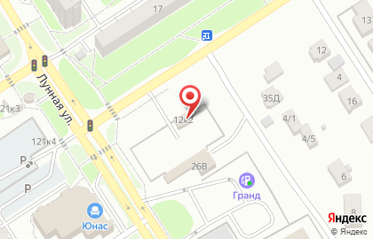 Шиномонтажная мастерская в Новосибирске на карте