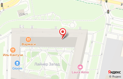 Пиццерия Domino`s Pizza на Ходынском бульваре на карте